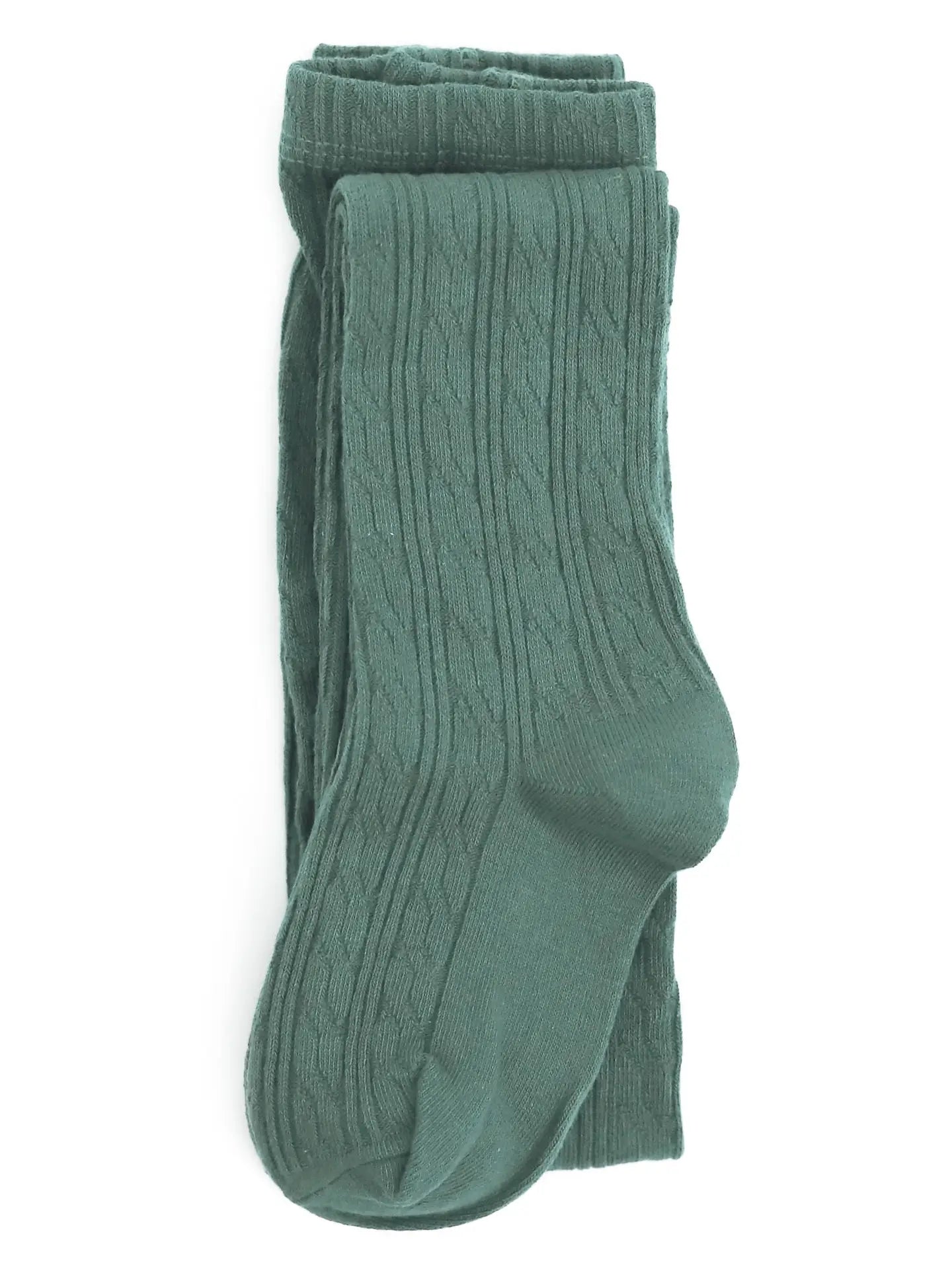 Spruce Cable Knit Tights
