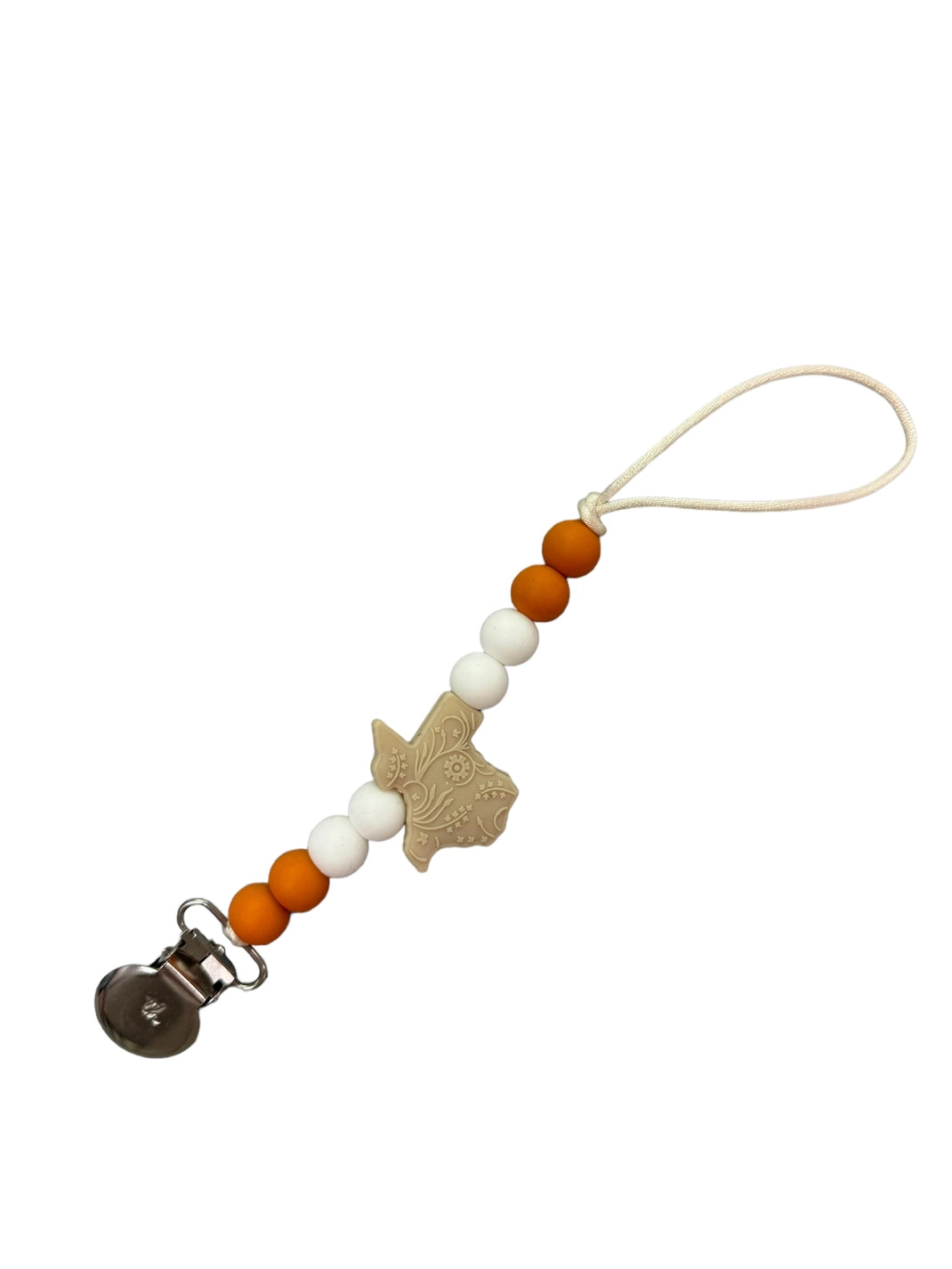 Texas Pacifier Clip
