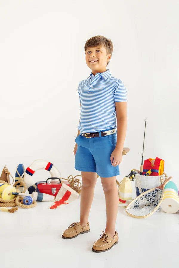 TBBC Prepletic Prim and Proper Polo Sunrise Blvd Blue