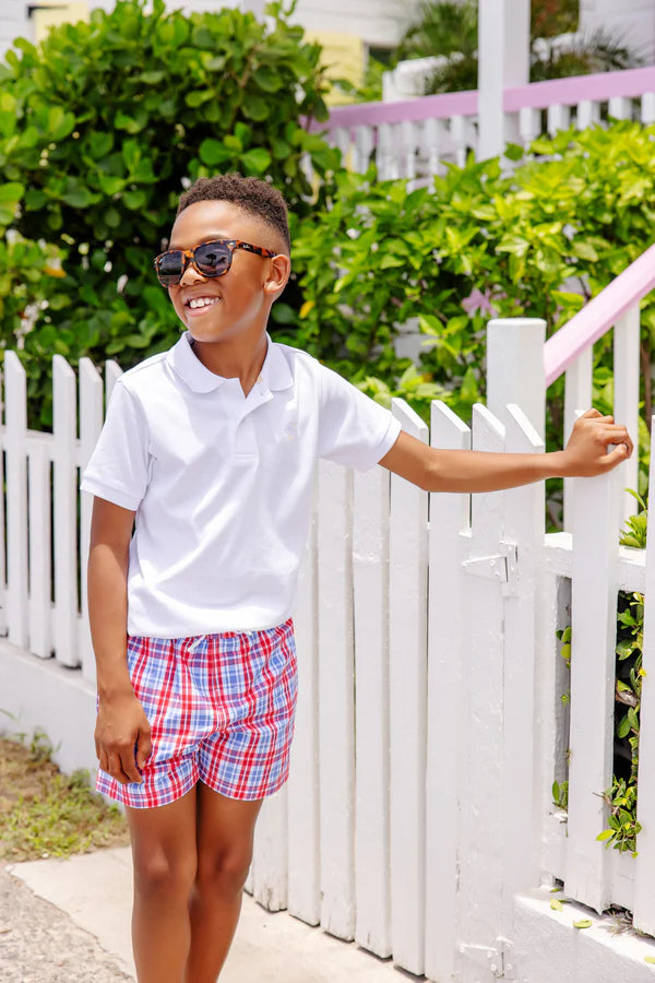 TBBC Prim and Proper Polo Worth Avenue White