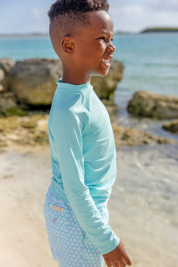 TBBC Walker's Wave Swim Shirt Edisto Egg Blue