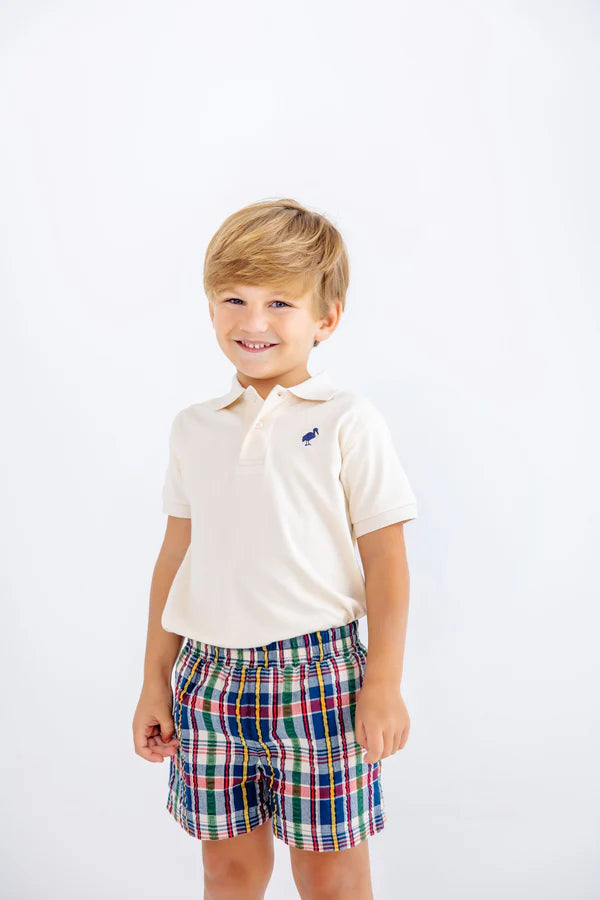 TBBC Prim and Proper Polo Osprey Oatmeal