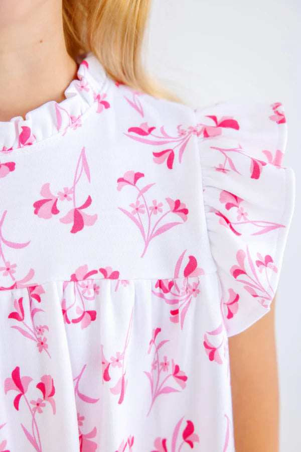 TBBC Angel Sleeve Devin Dress Fontaine Floral