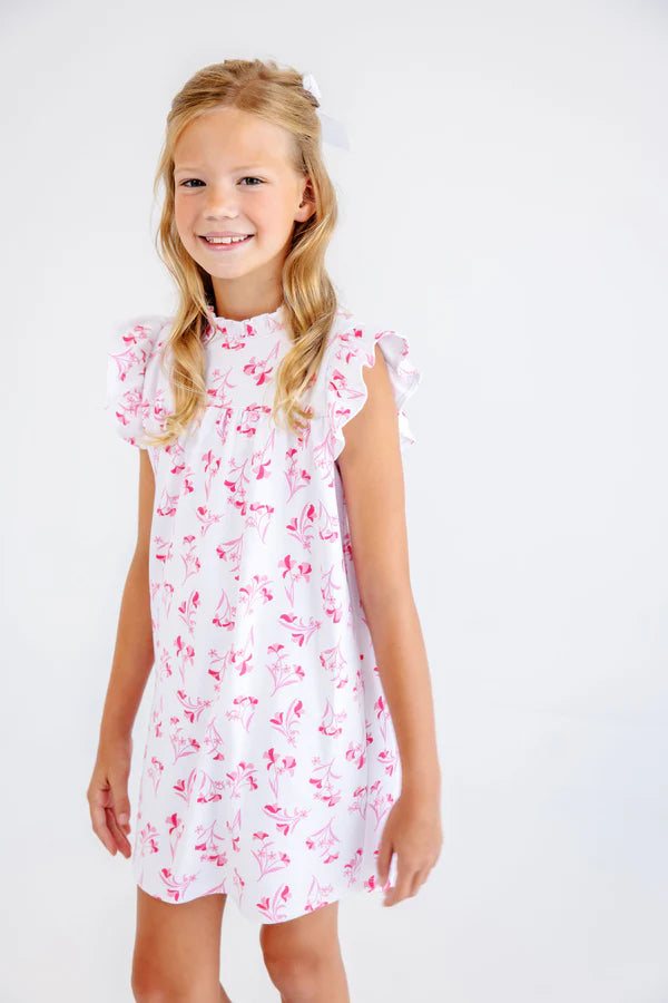 TBBC Angel Sleeve Devin Dress Fontaine Floral