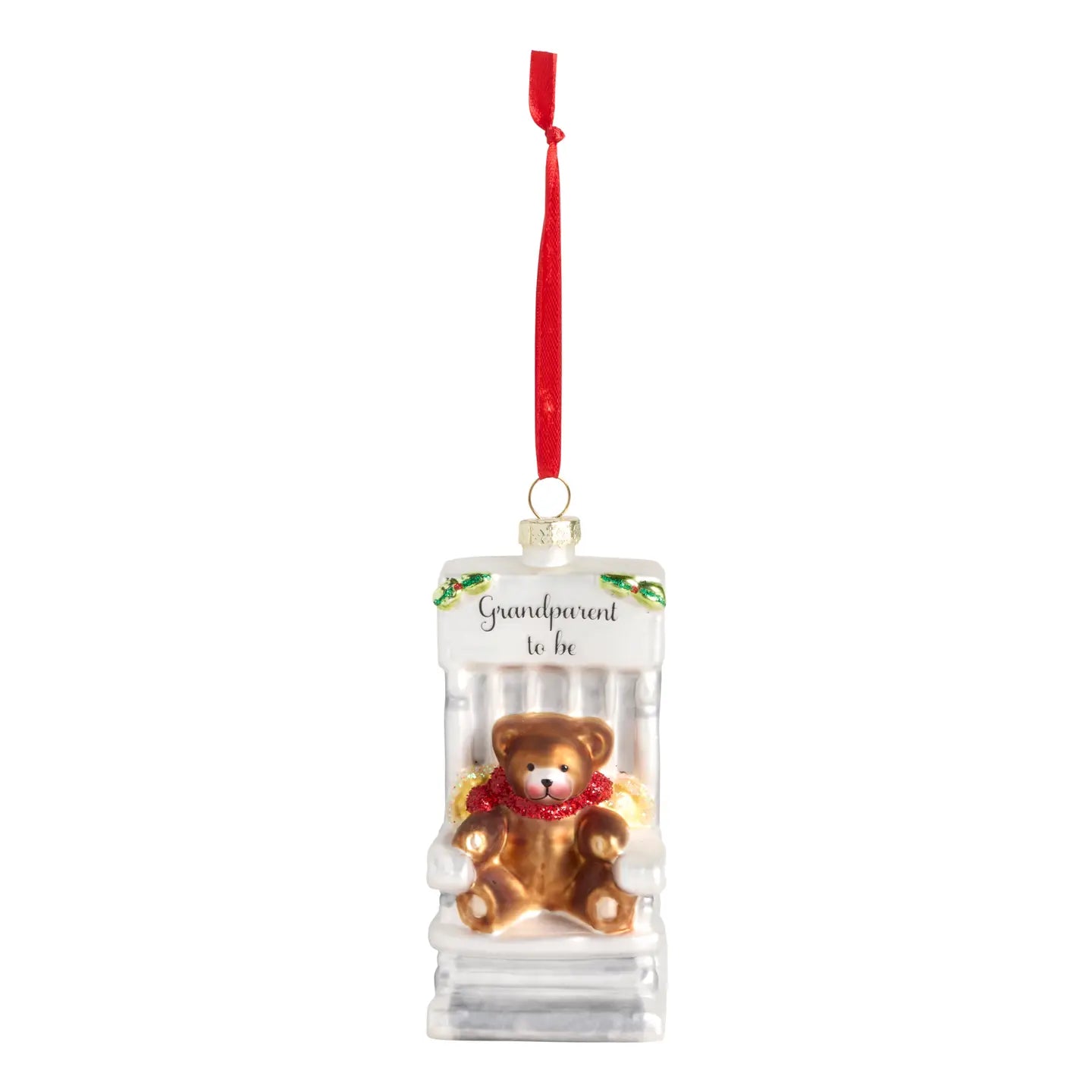 Grandparent To Be Milestone Ornament - 4in