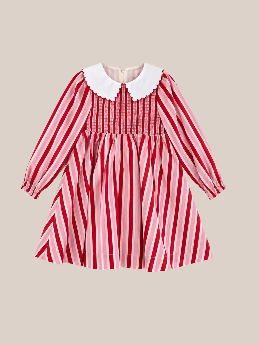 Mini Hawthorn Dress in Candy Cane Stripe