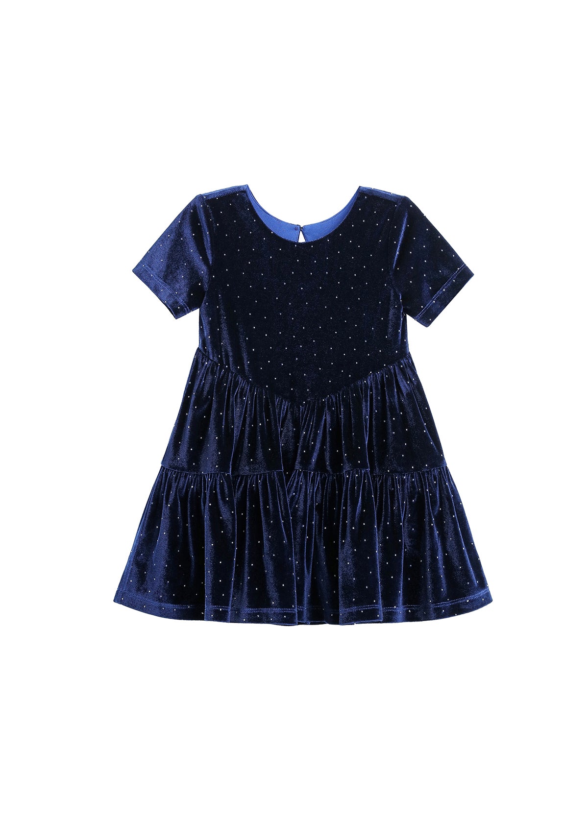 Navy Velvet Dreams Dress
