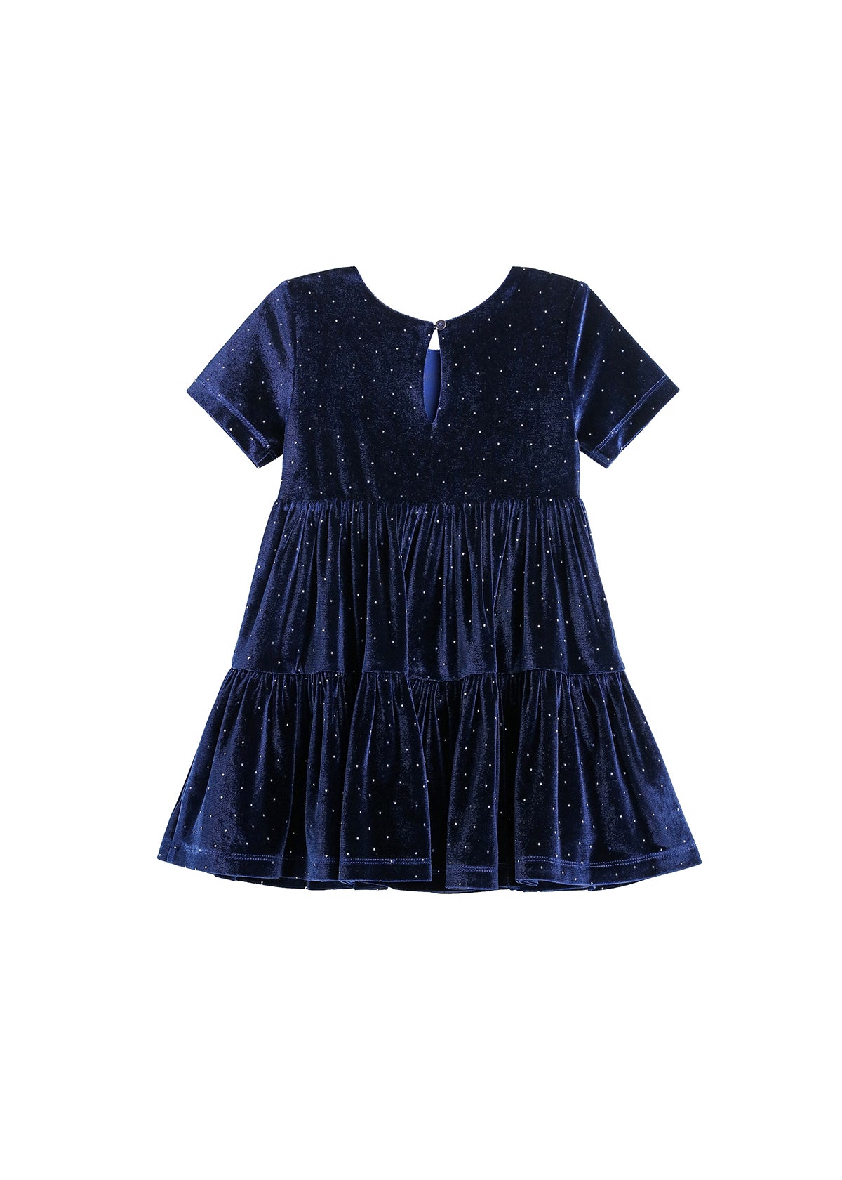 Navy Velvet Dreams Dress