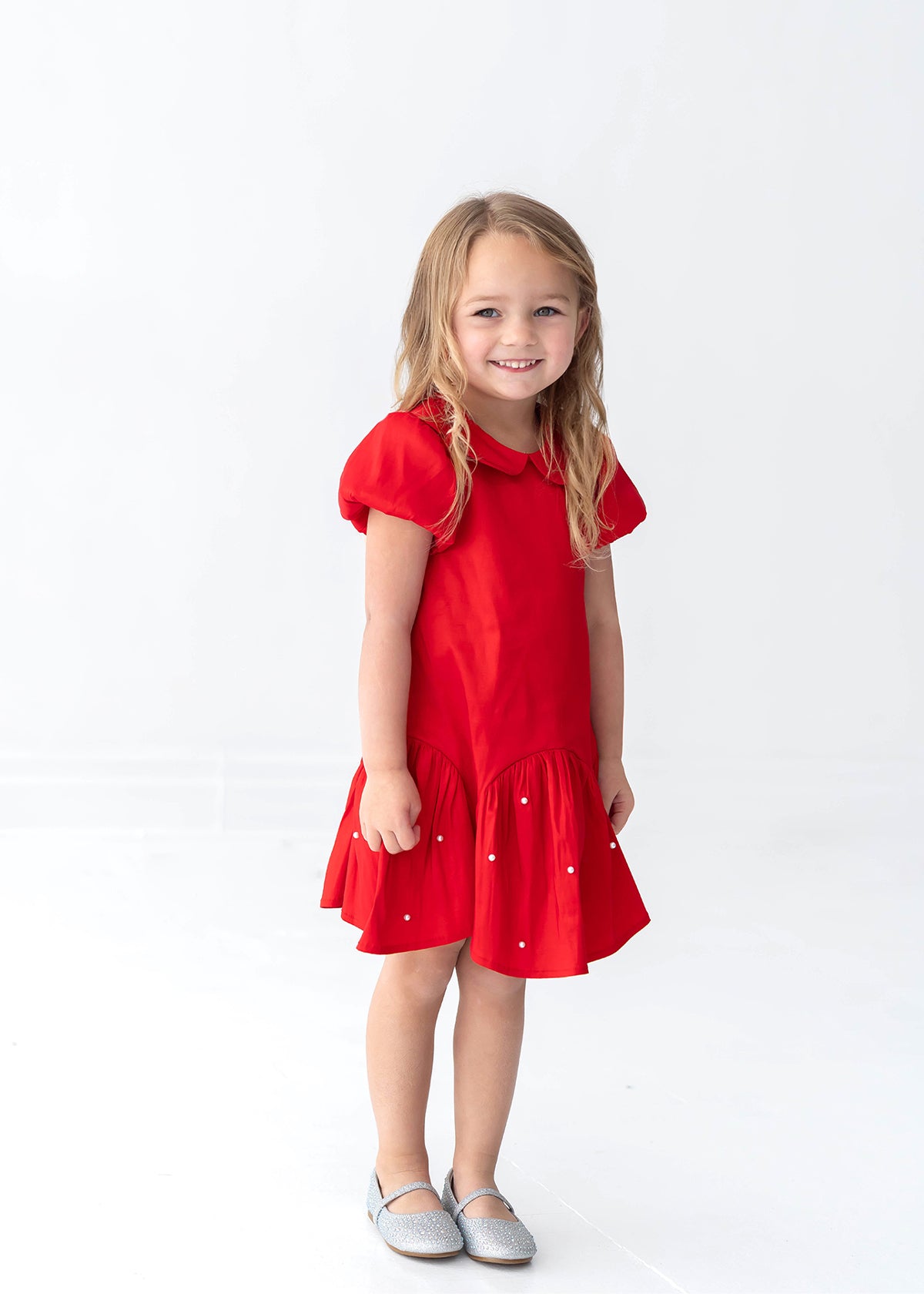 Crimson Glow Dress