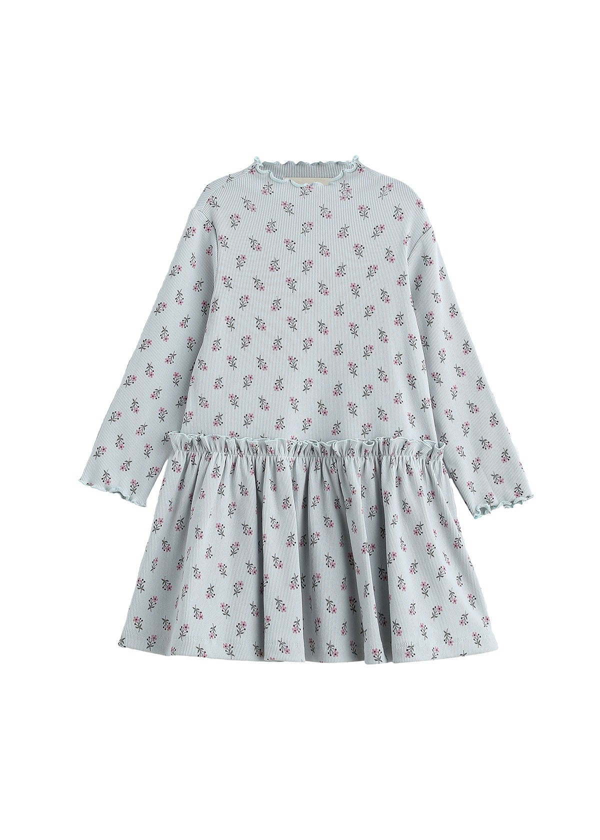 Blue Petite Petal Dress