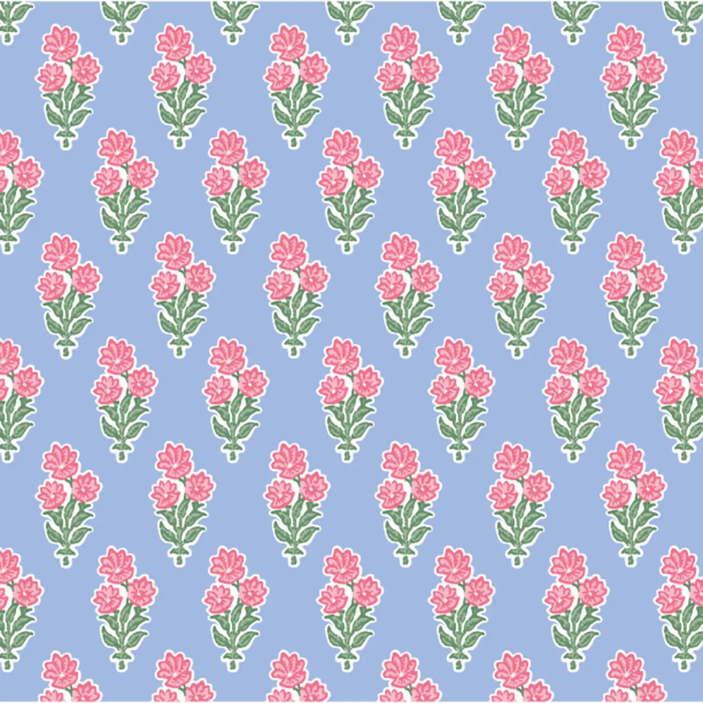 Coral Bouquet Ruffle Neck Top