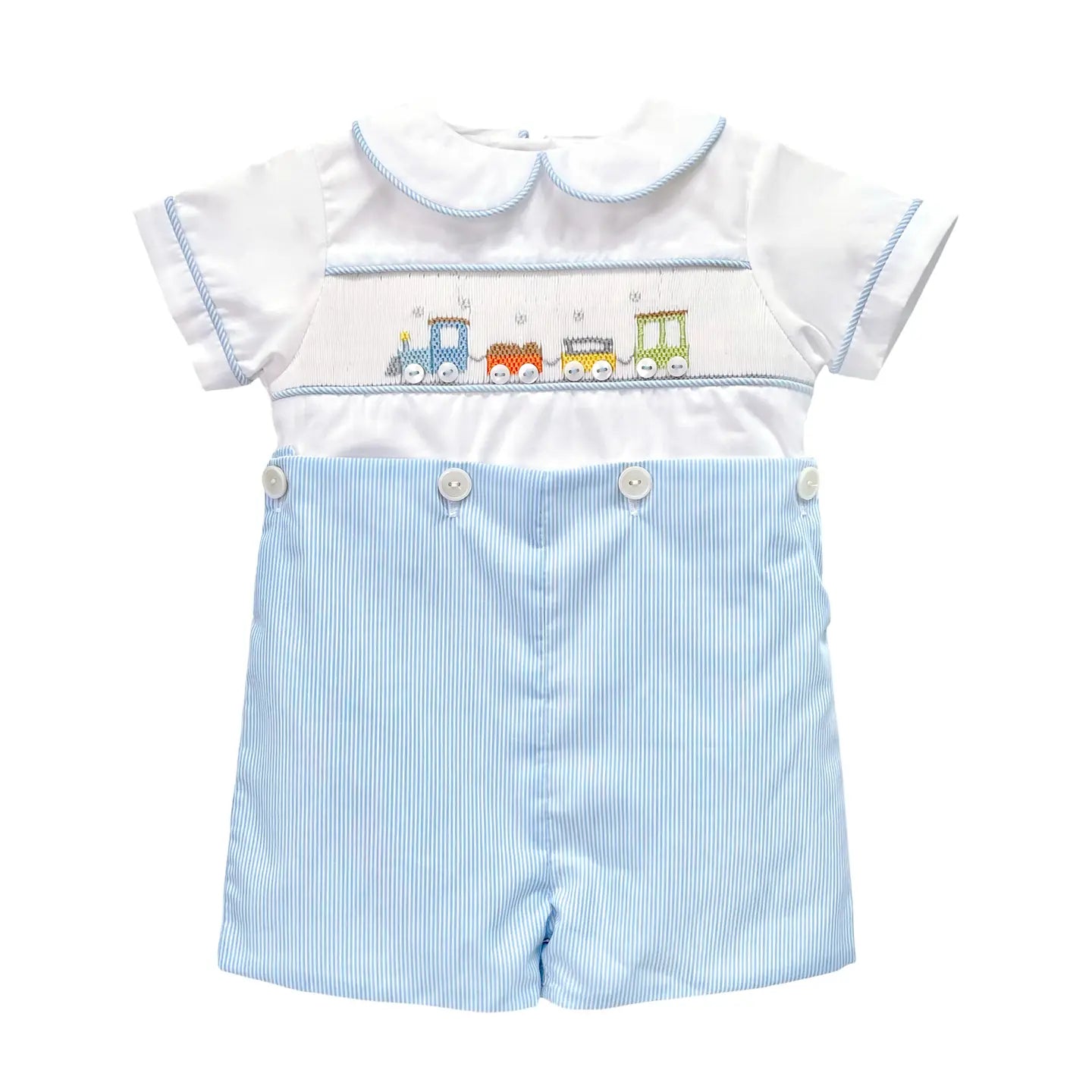 Train Smocked Bobby Suit