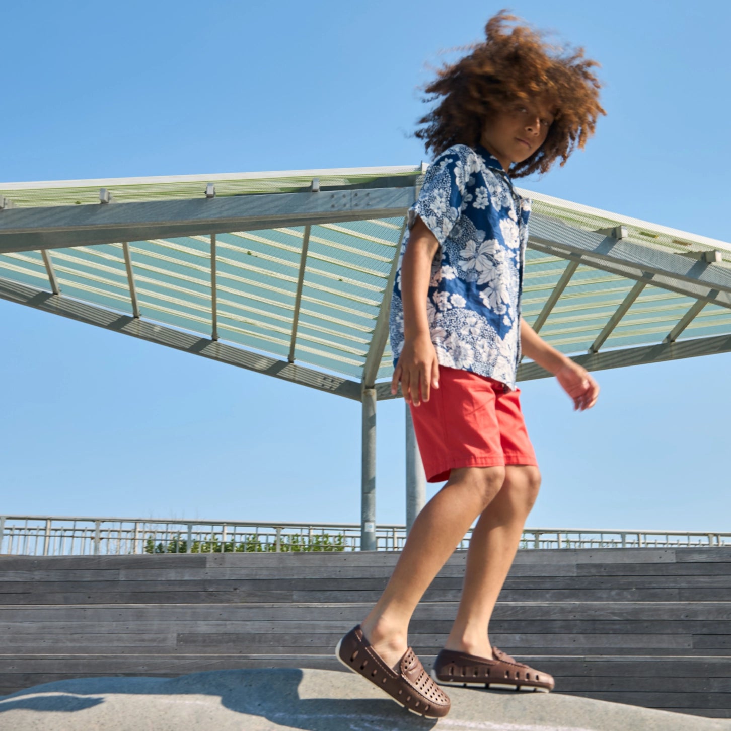 Kids Prodigy Driver Driftwood Brown/Coconut