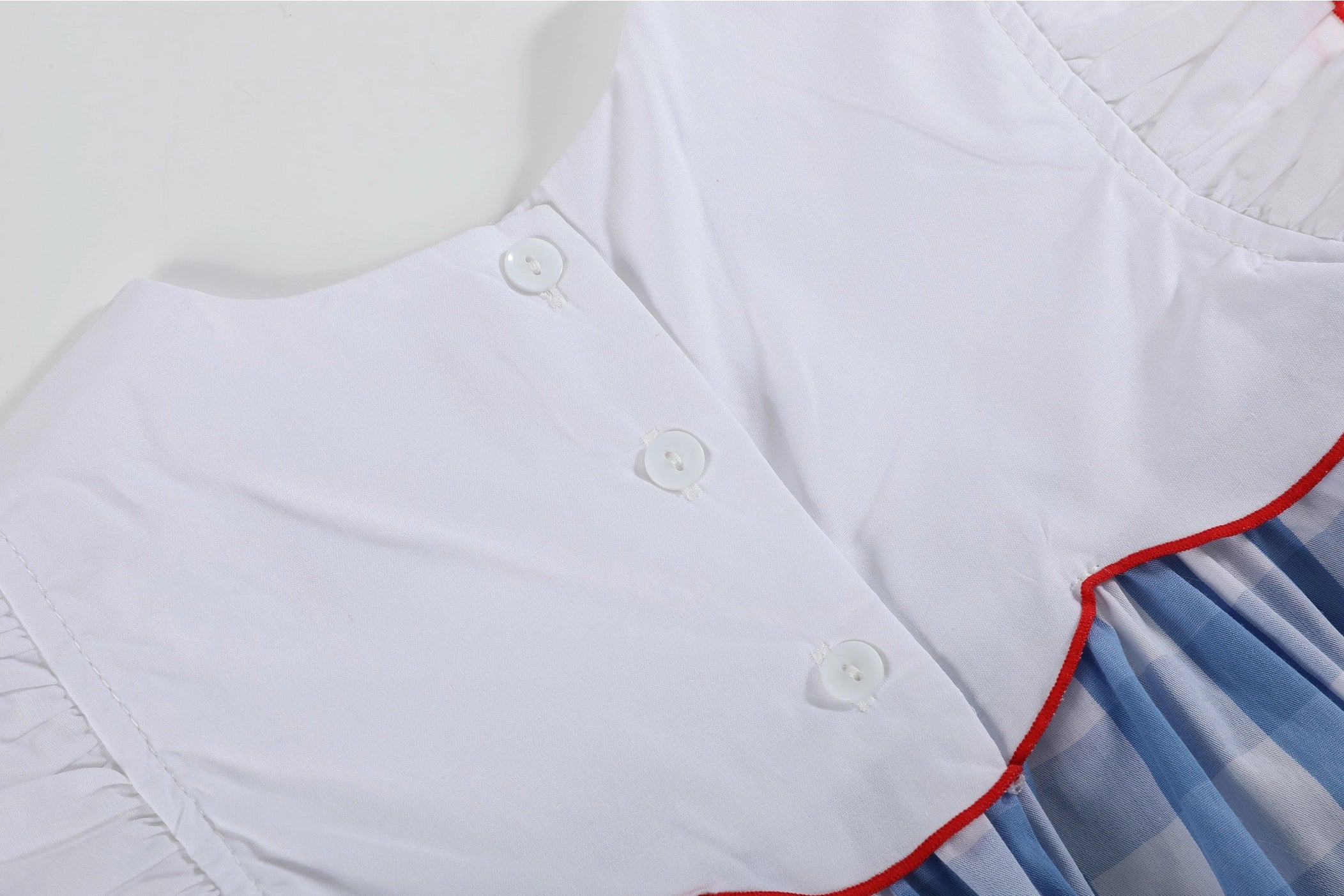 Red, White and Blue Flutter Dress