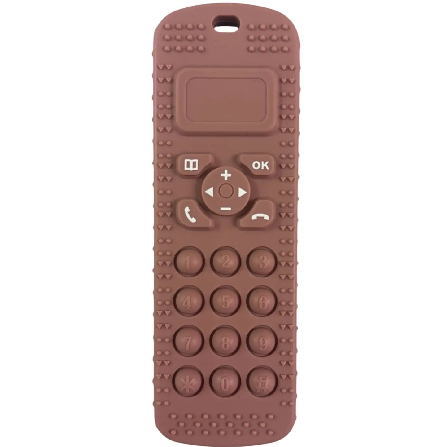 Silicone Telephone Pop-It Teether