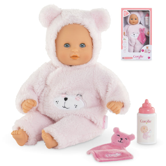 Bebe Calin Loving Teddy Bear Suit Doll