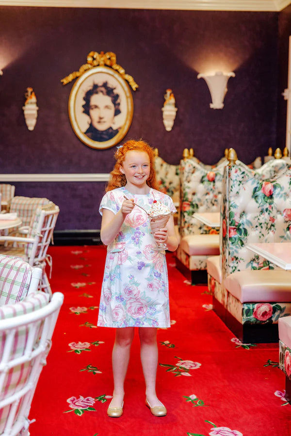 TBBC Betts Bow Dress Princess Grace Rose