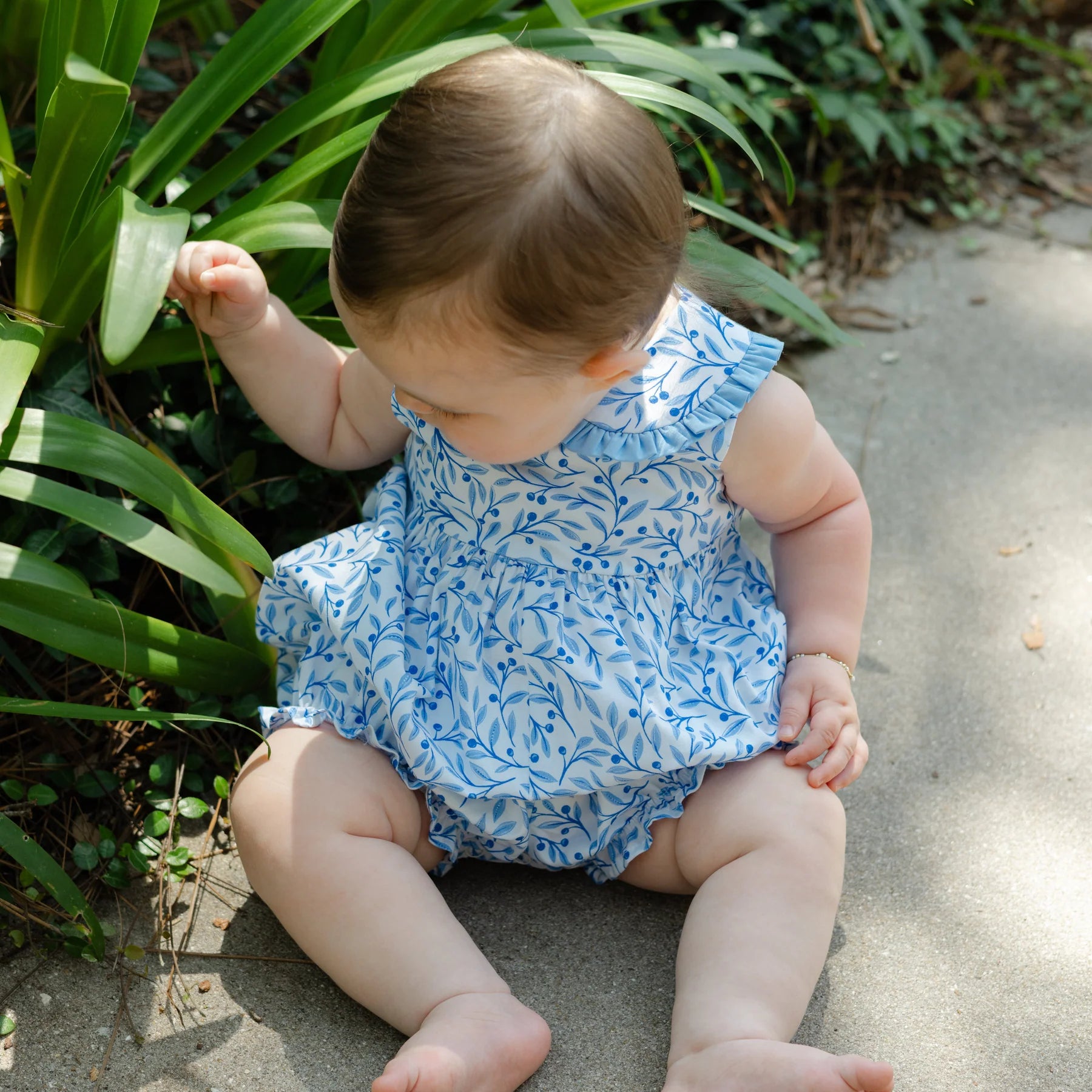 Summer Breeze Floral Romper