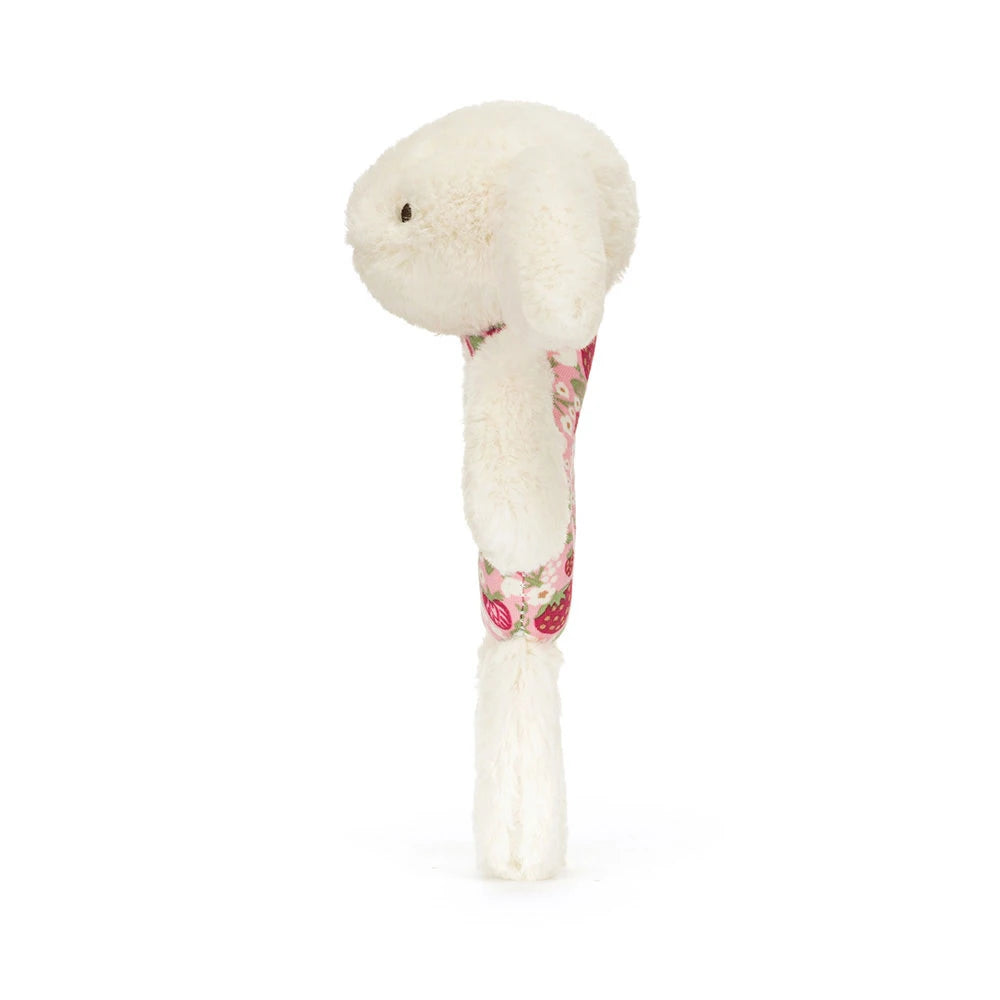 Blossom Cream Bunny Berry Ring Rattle