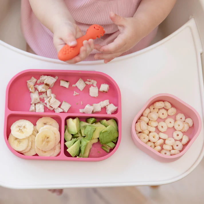 Pink Garden Party Learn to Eat Bundle