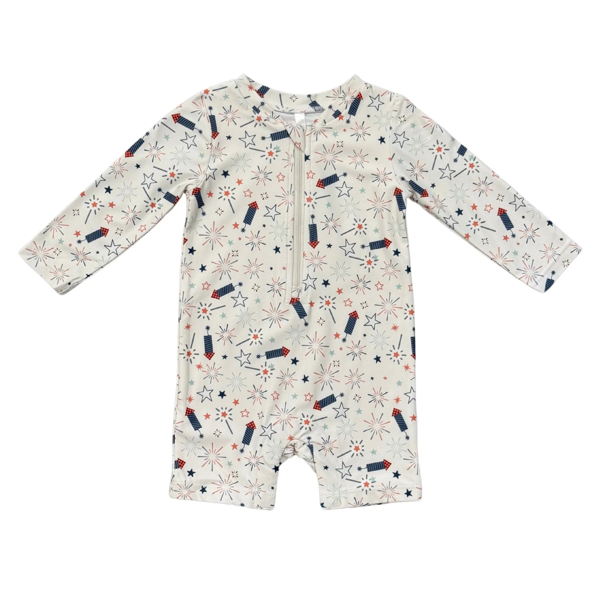 Fireworks Rashguard Swimsuit
