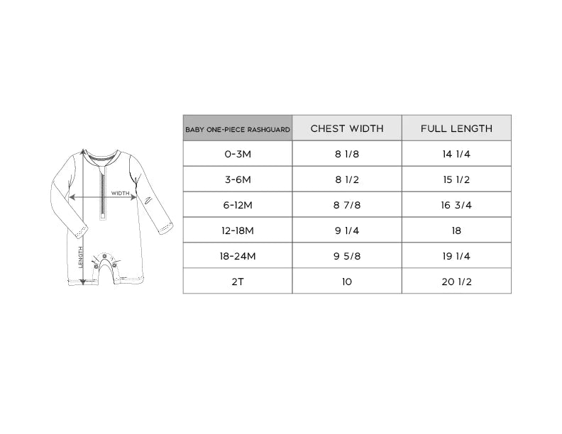 Fireworks Rashguard Swimsuit