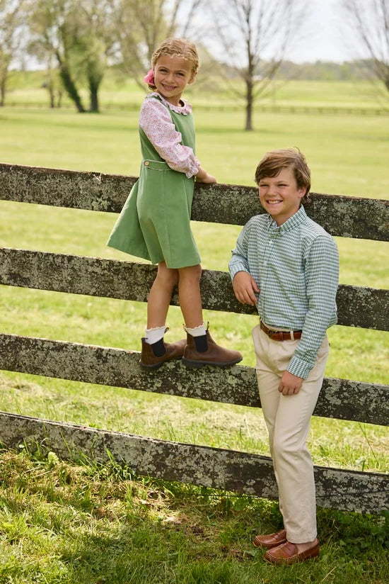 Watercress Gingham Button Down Shirt