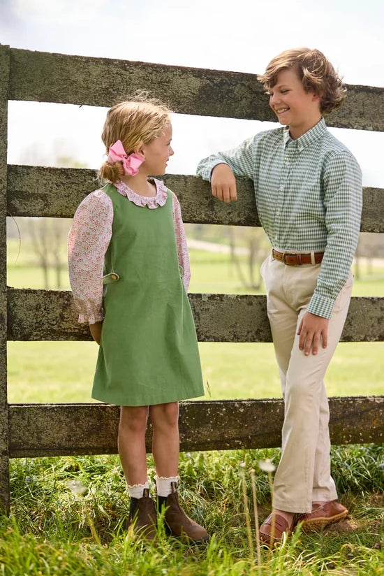 Watercress Gingham Button Down Shirt