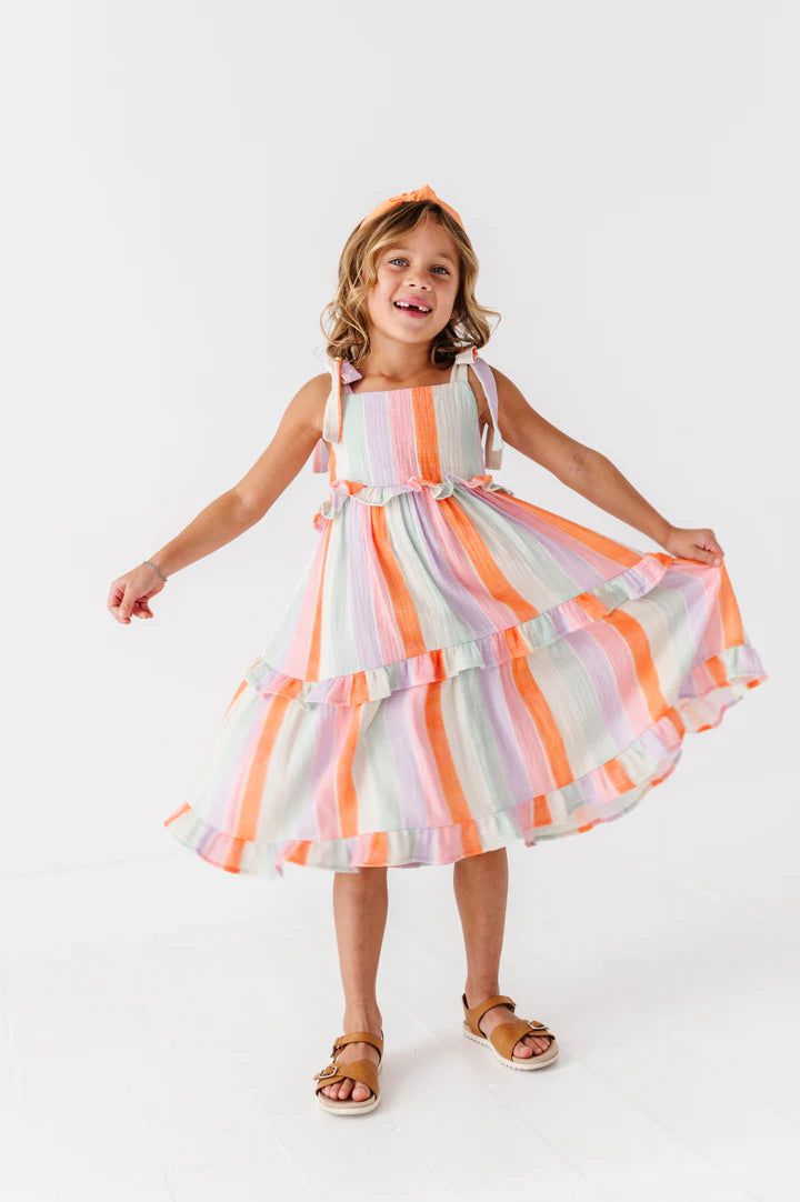 Sorbet Stripe | STRAPPY DRESS