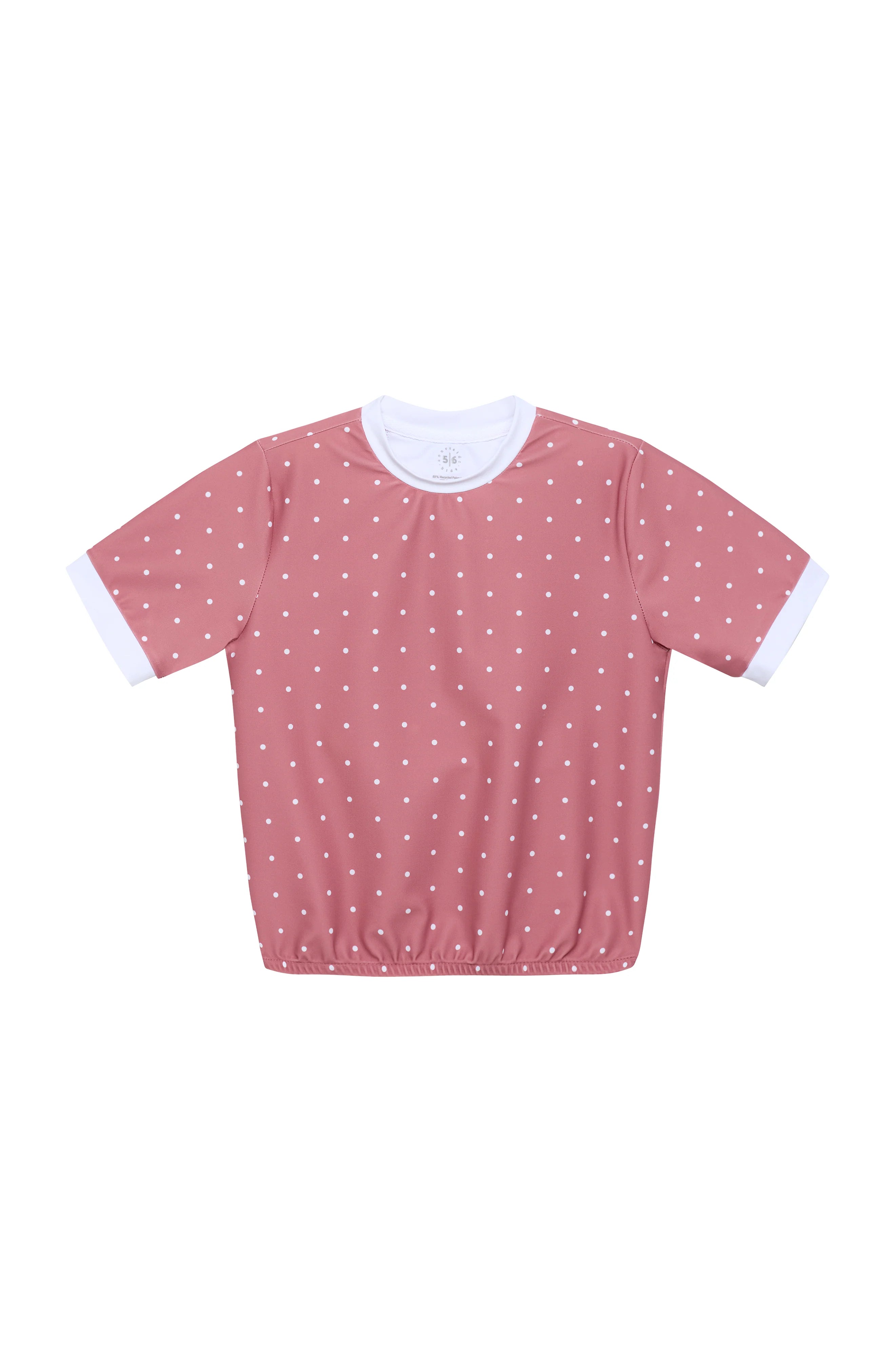 Dusty Pink Polka Dot Dance Tee