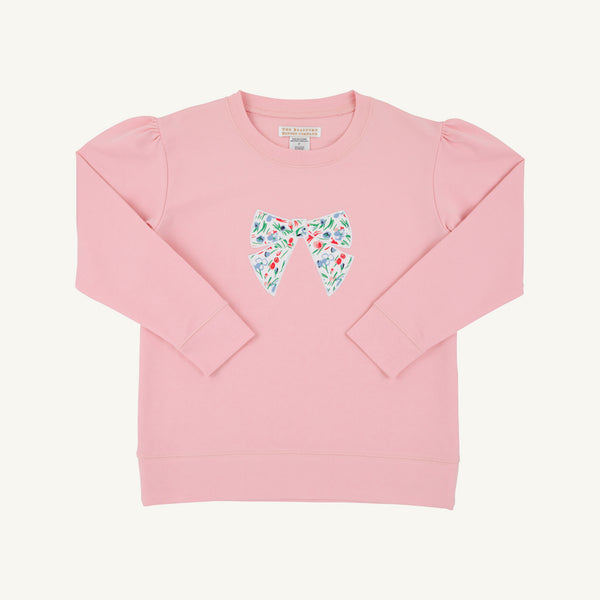 TBBC Cassidy Crewneck Puff Sleeve Fair St Floral