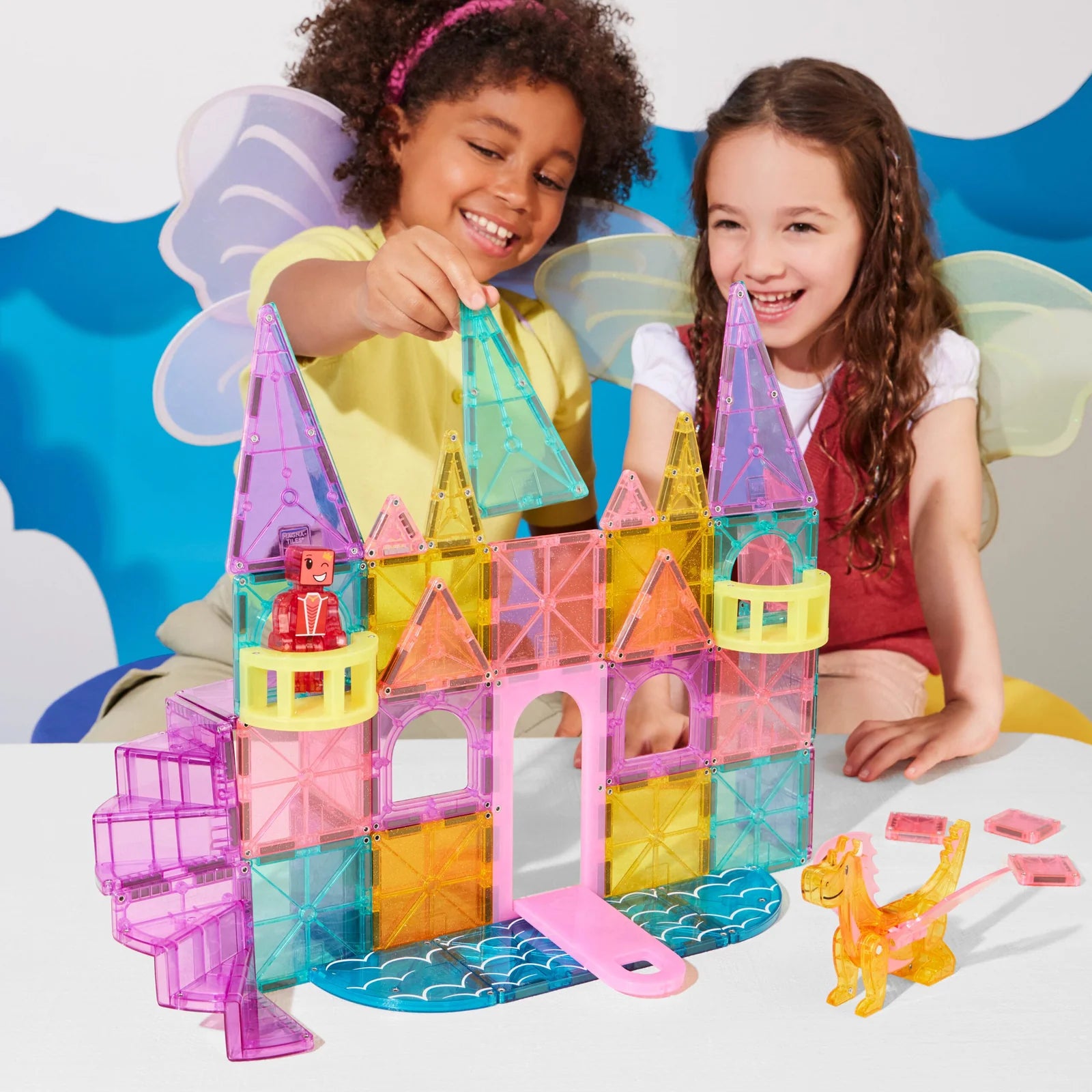 Magna-Tiles Castle Deluxe 48pc Set
