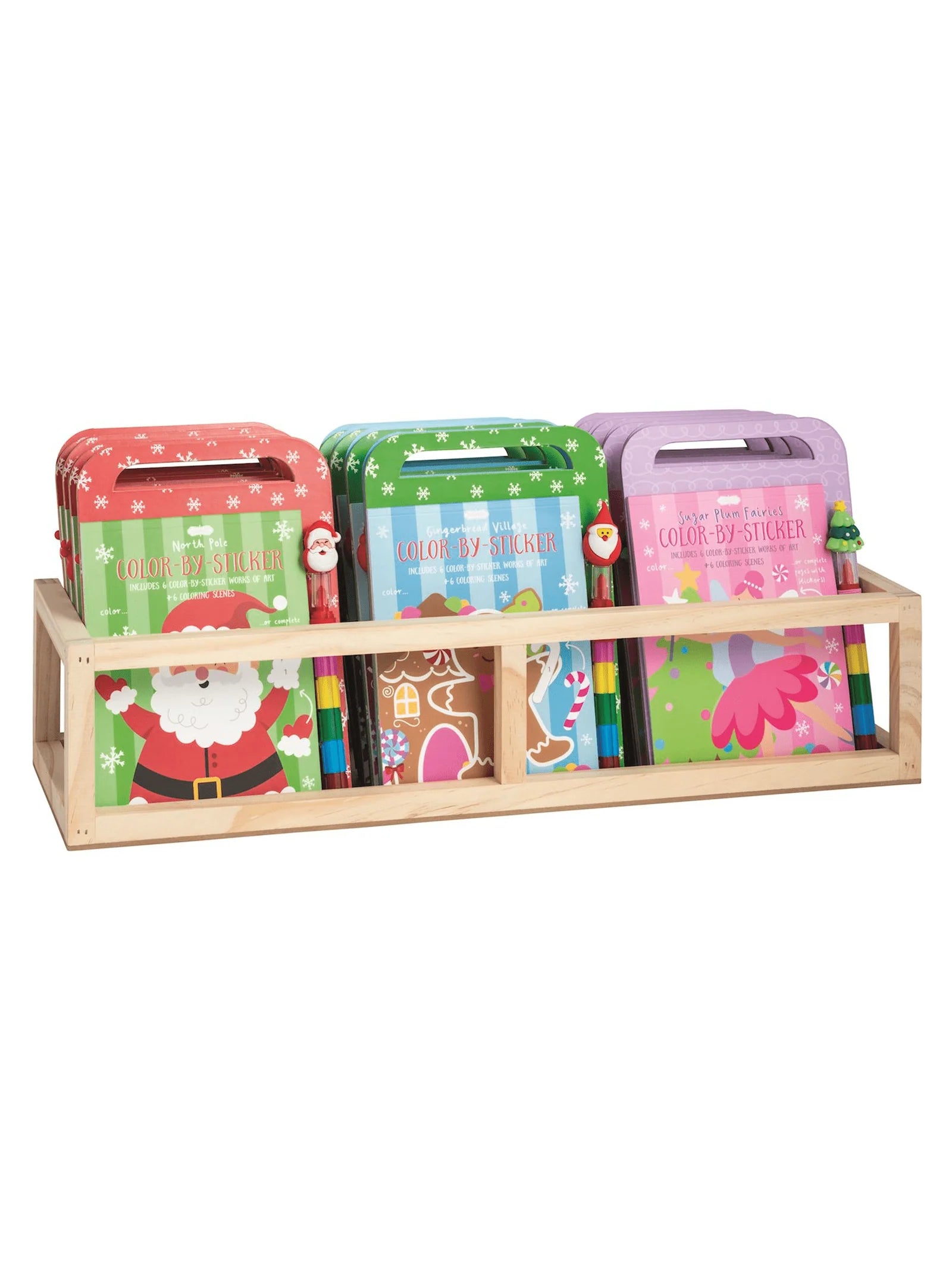 Xmas Color by Sticker Books