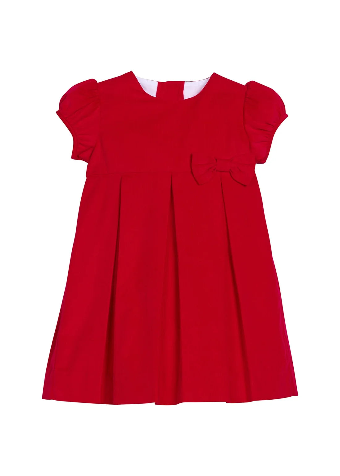 Red Corduroy Clara Dress
