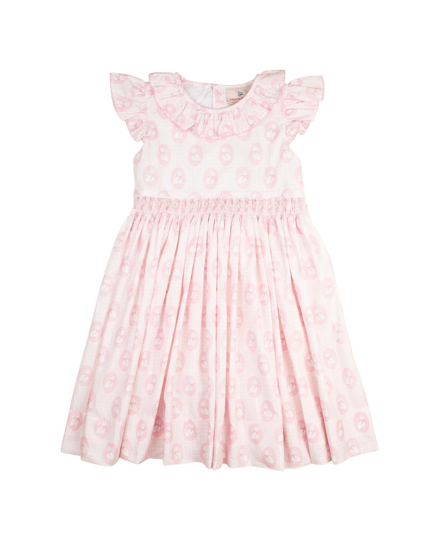 Dainty Bunny Smocked Jenny Dress