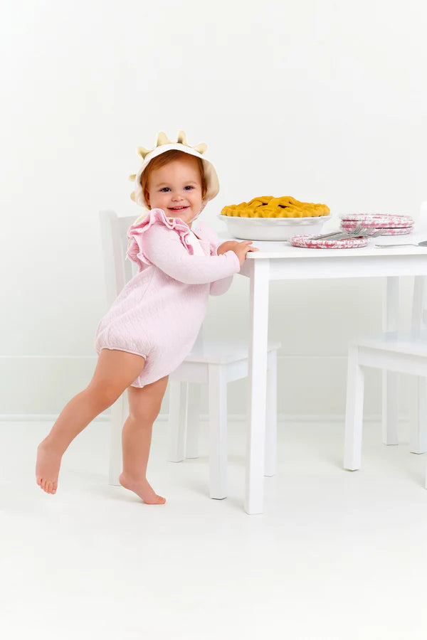 TBBC Ruehling Ruffle Bubble Palm Beach Pink