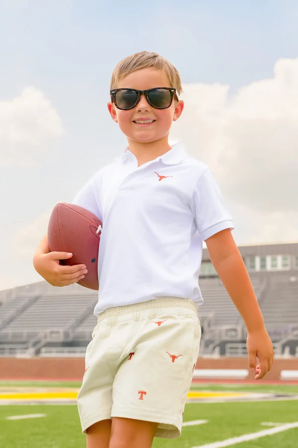 TBBC Texas White Prim and Proper Polo