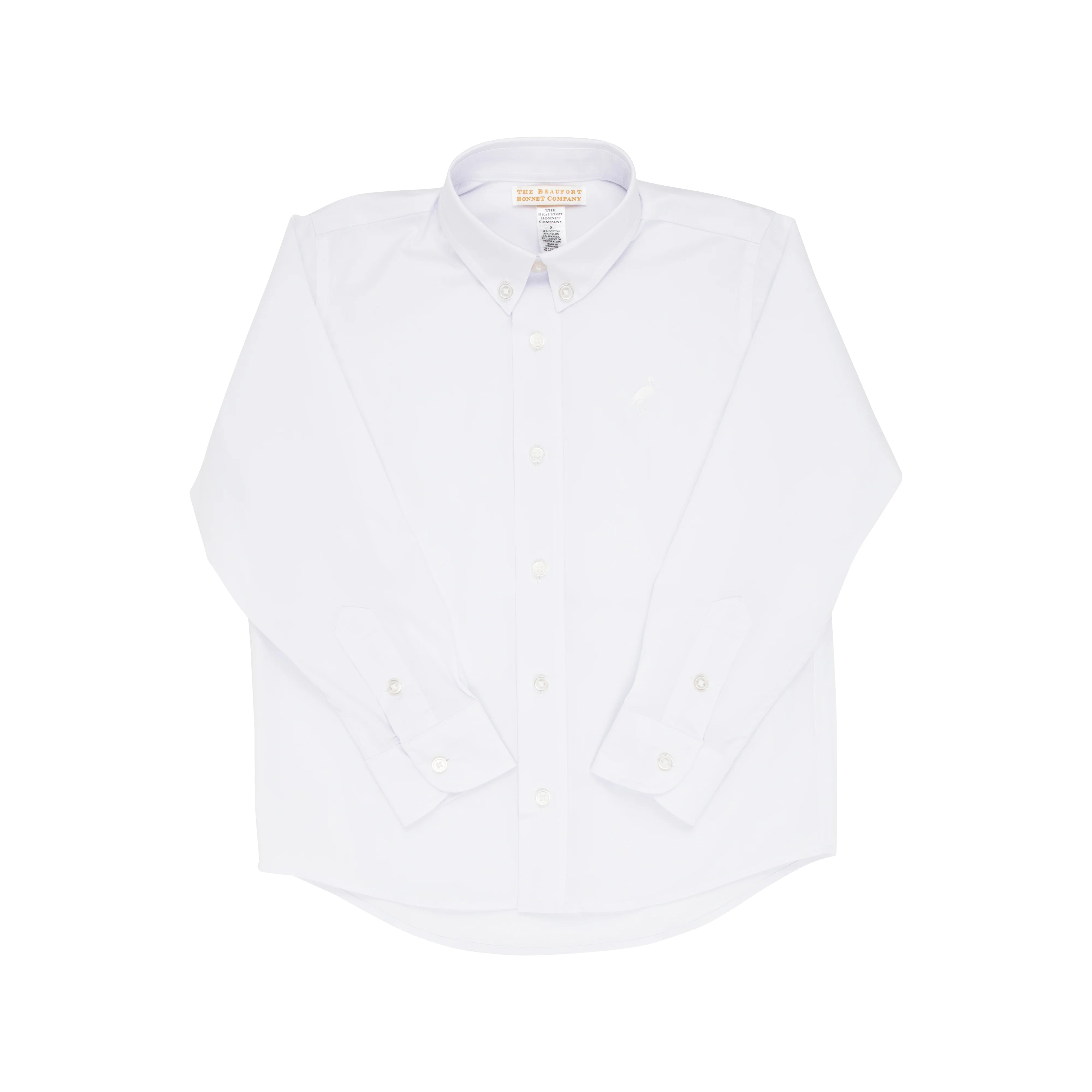 TBBC Deans List Dress Shirt Worth Avenue White