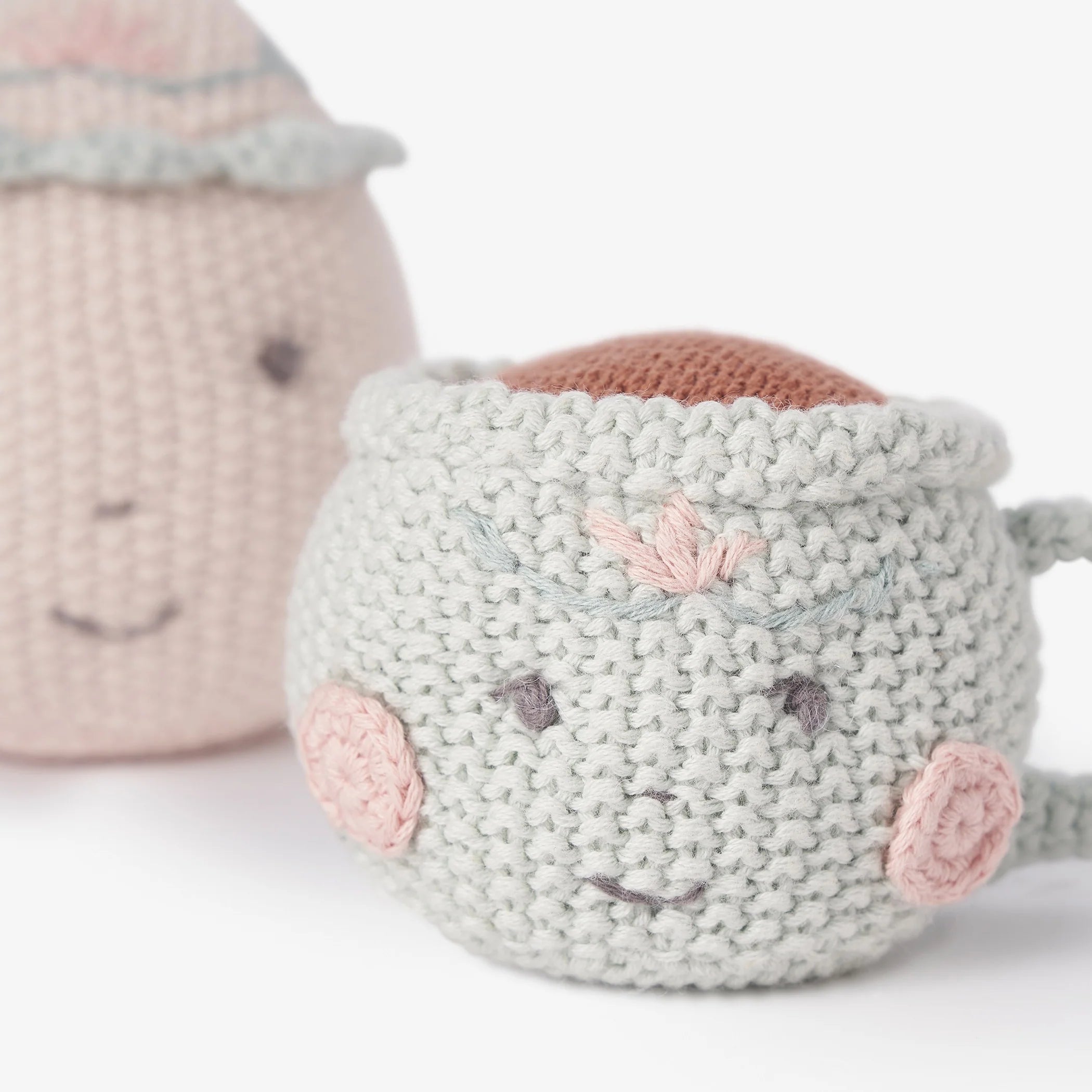 Boxed Teapot and Teacup Rattles