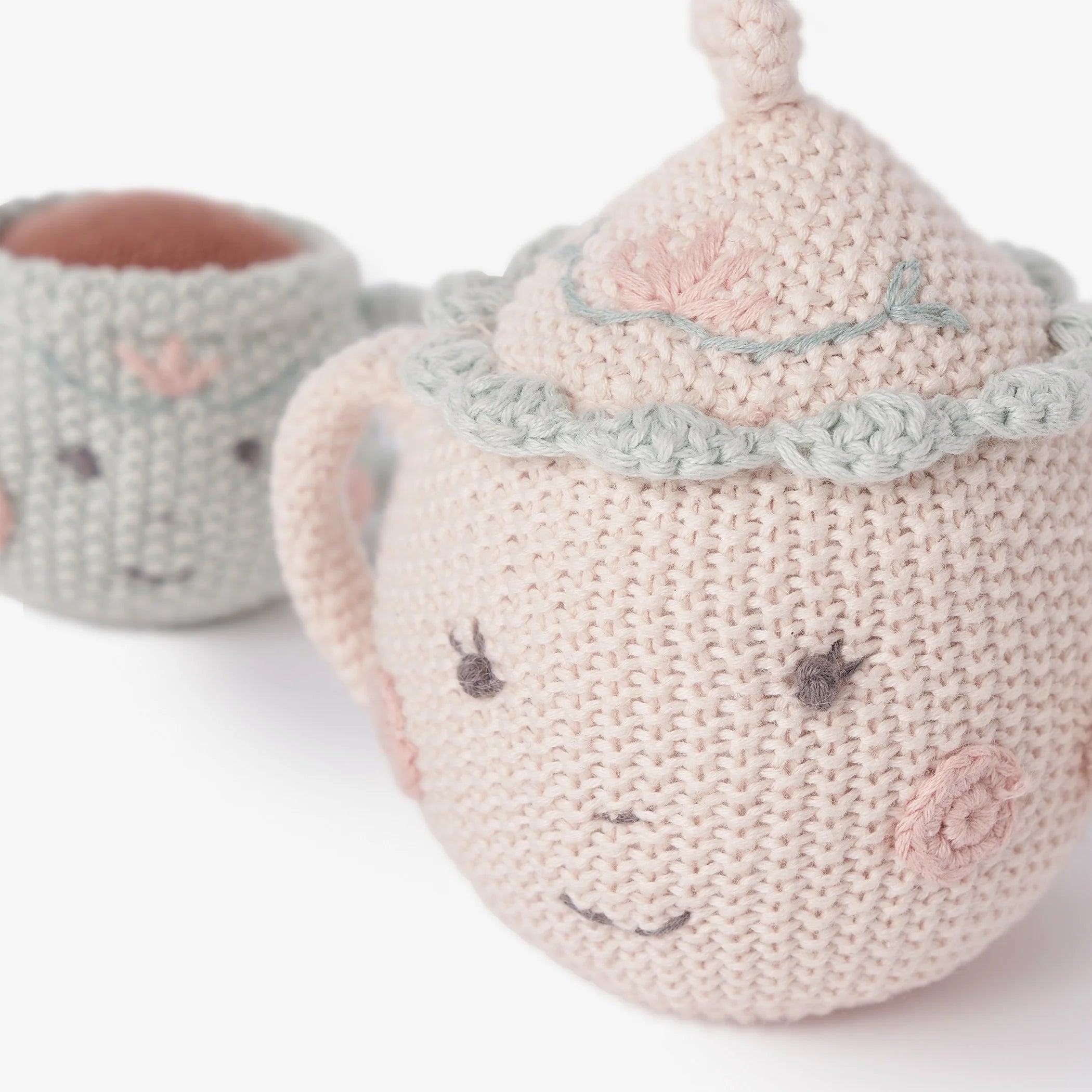 Boxed Teapot and Teacup Rattles