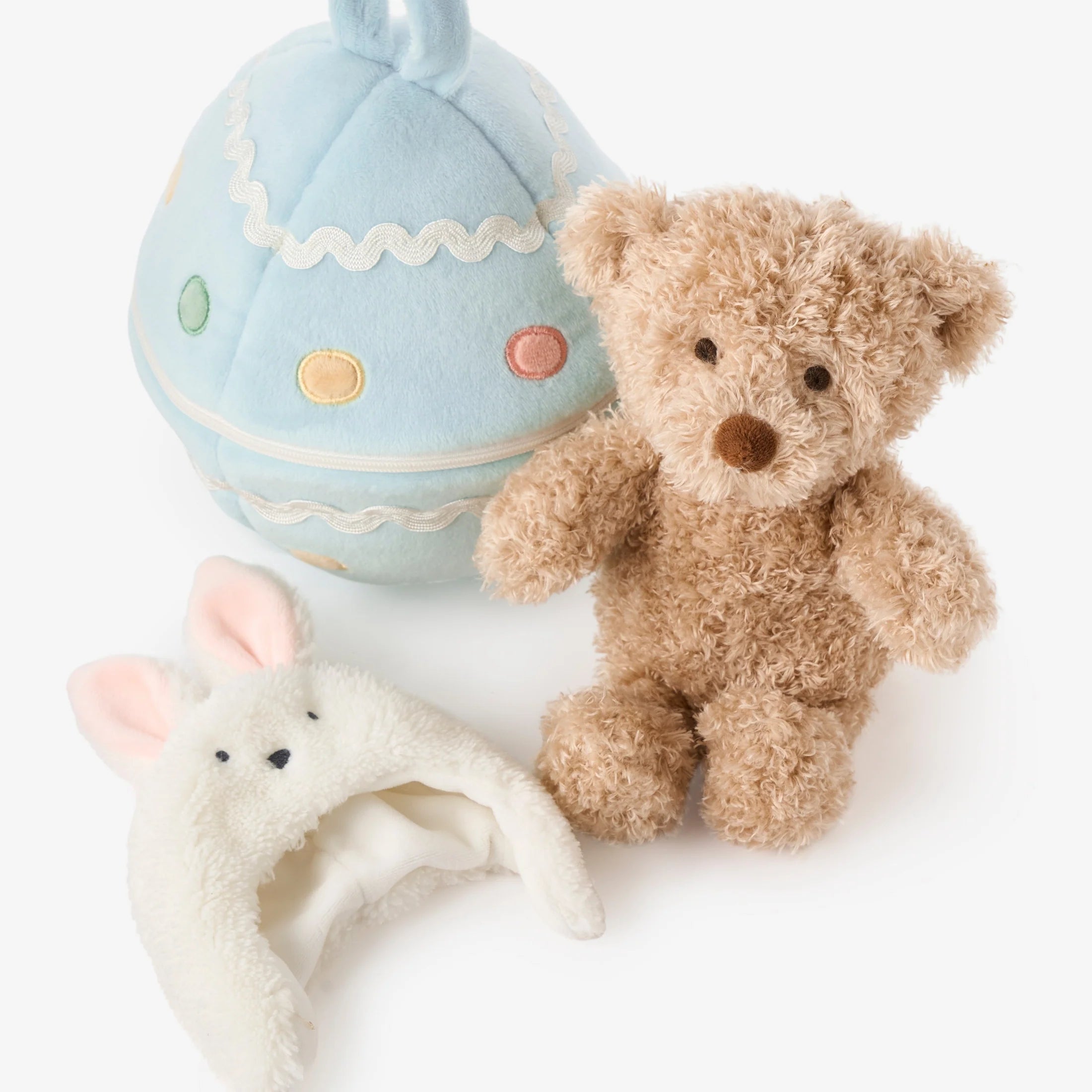 Easter Egg Bear w Bunny Hat