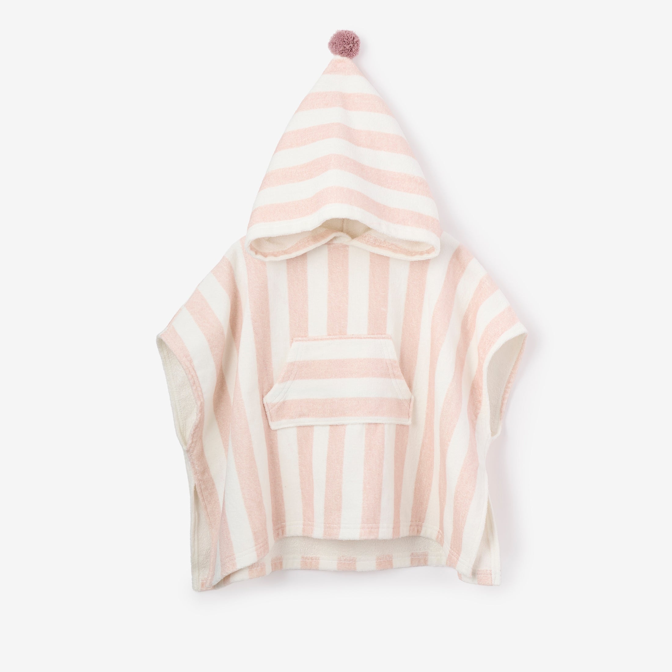 Pink Beach Poncho Coverup