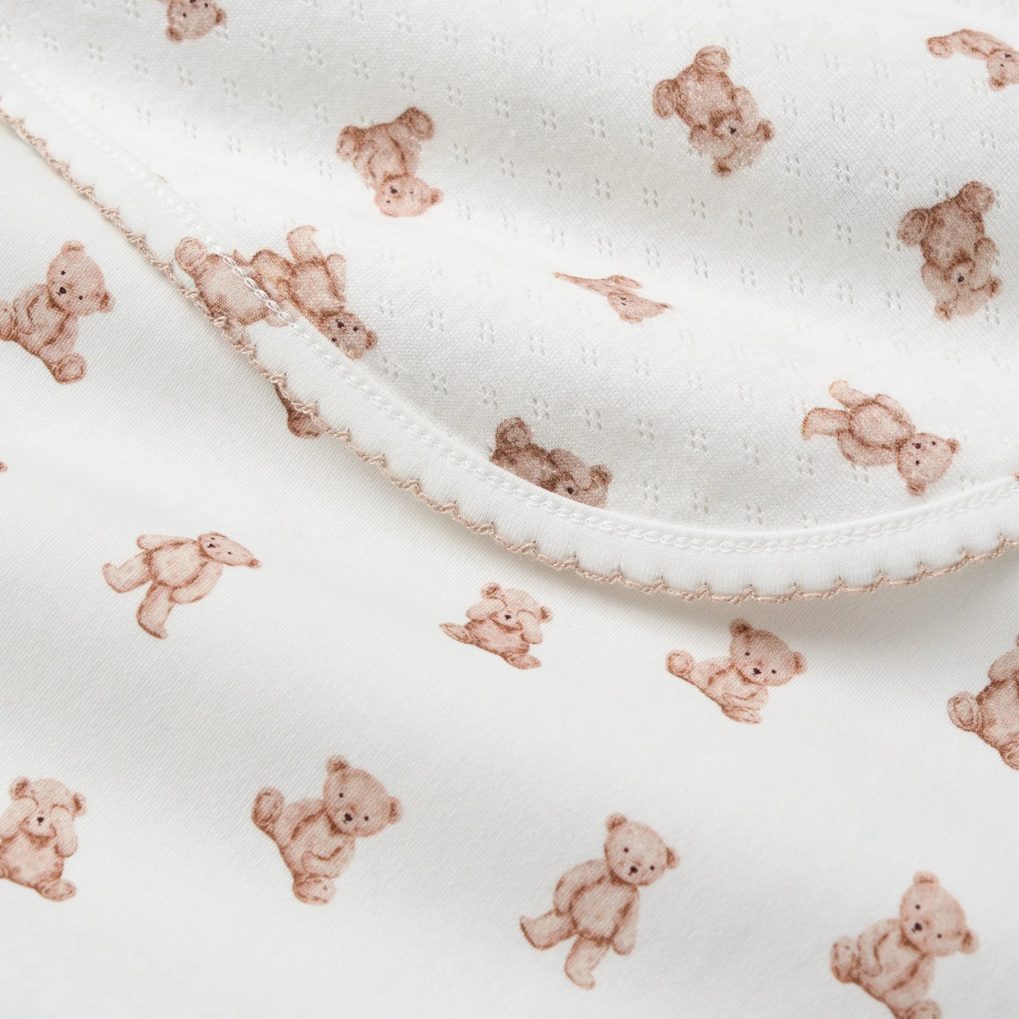 Teddy Bear Interlock Blanket
