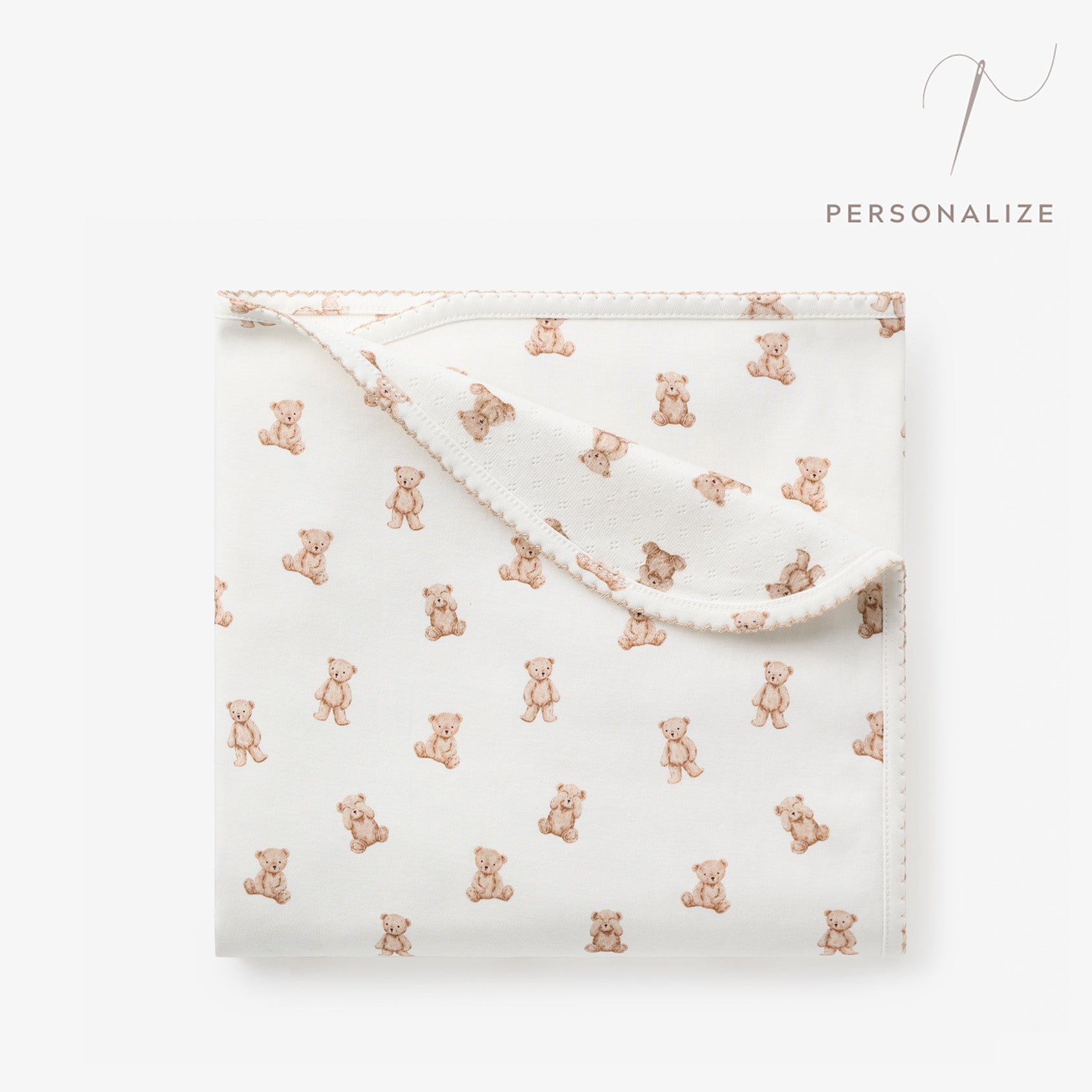 Teddy Bear Interlock Blanket