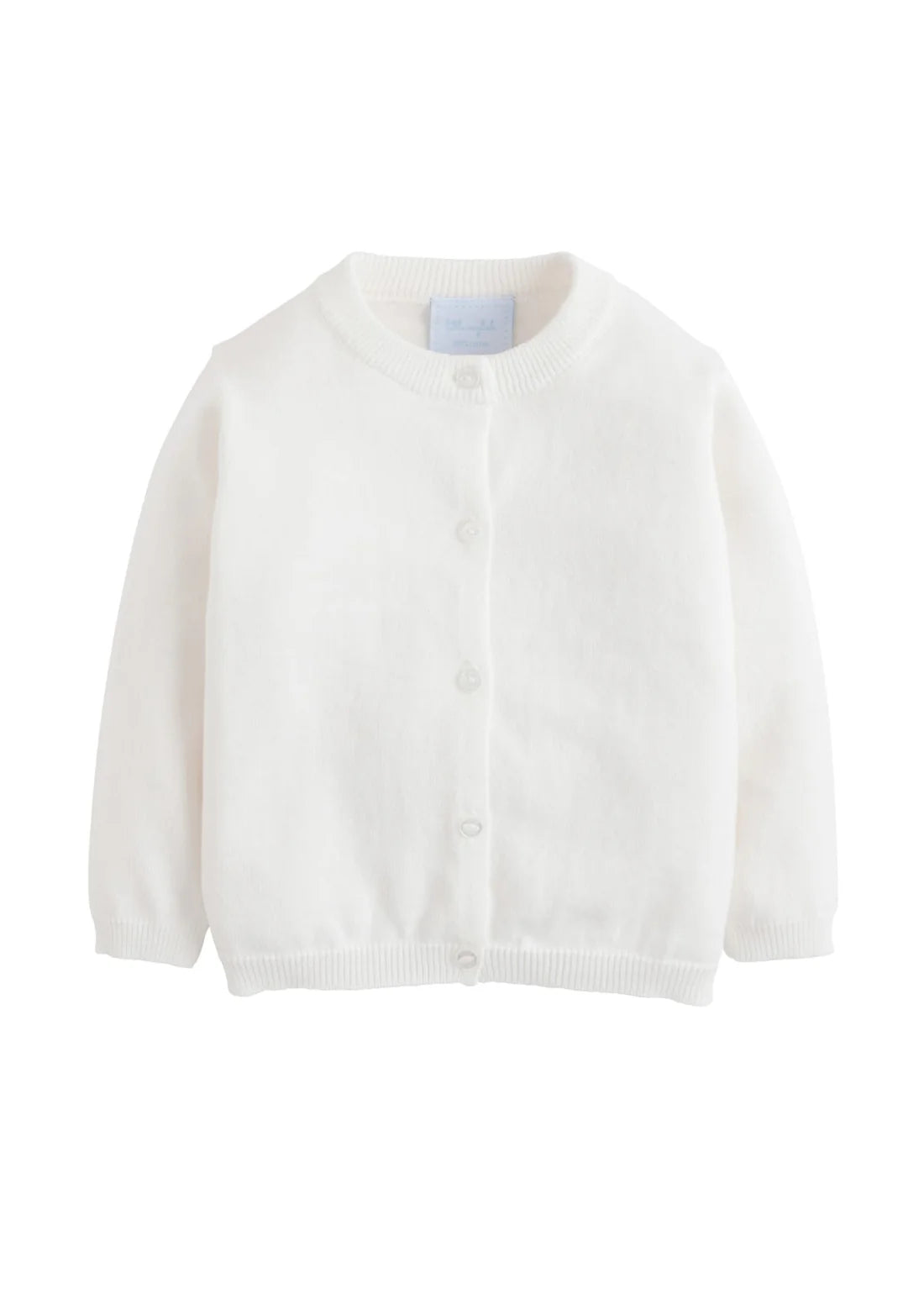 White Essential Cardigan