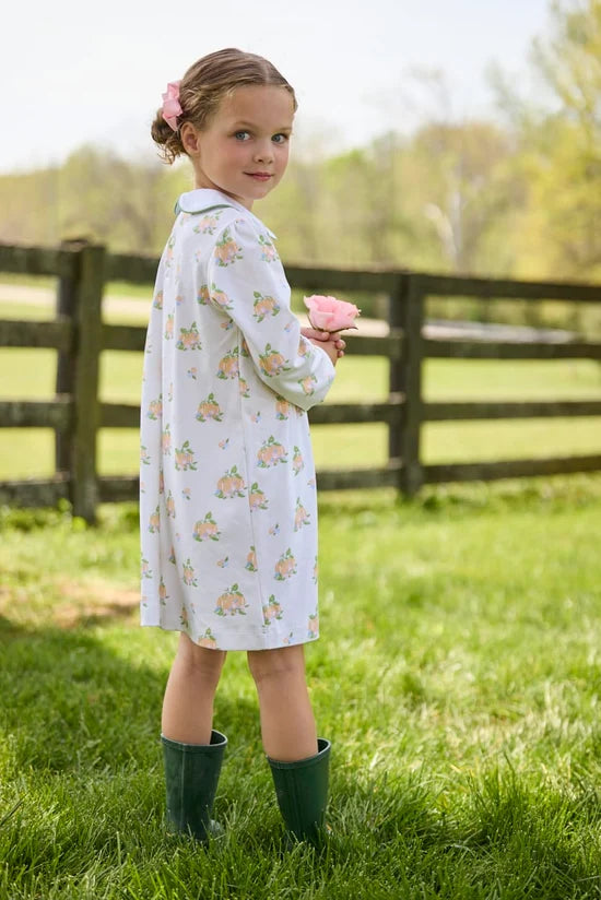 Pumpkin Petals Evelyn Dress