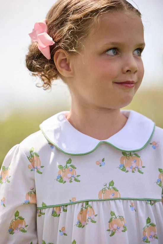 Pumpkin Petals Evelyn Dress