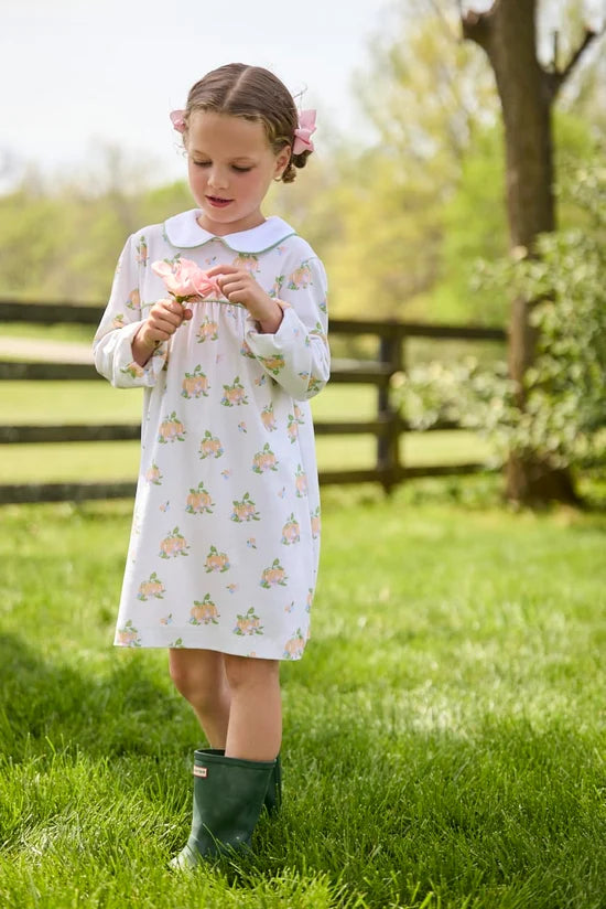 Pumpkin Petals Evelyn Dress