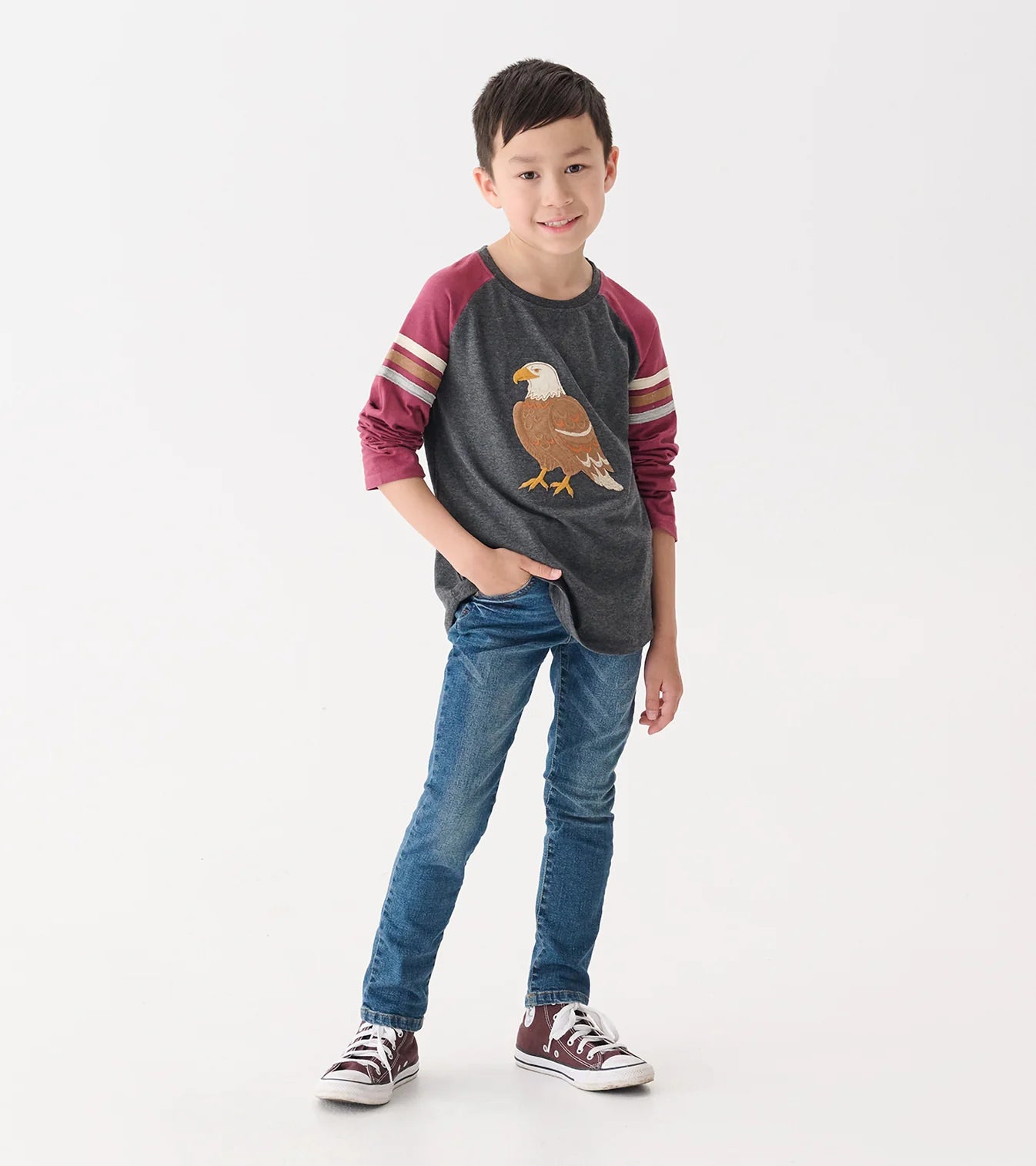 Navy Stretch Denim Jeans