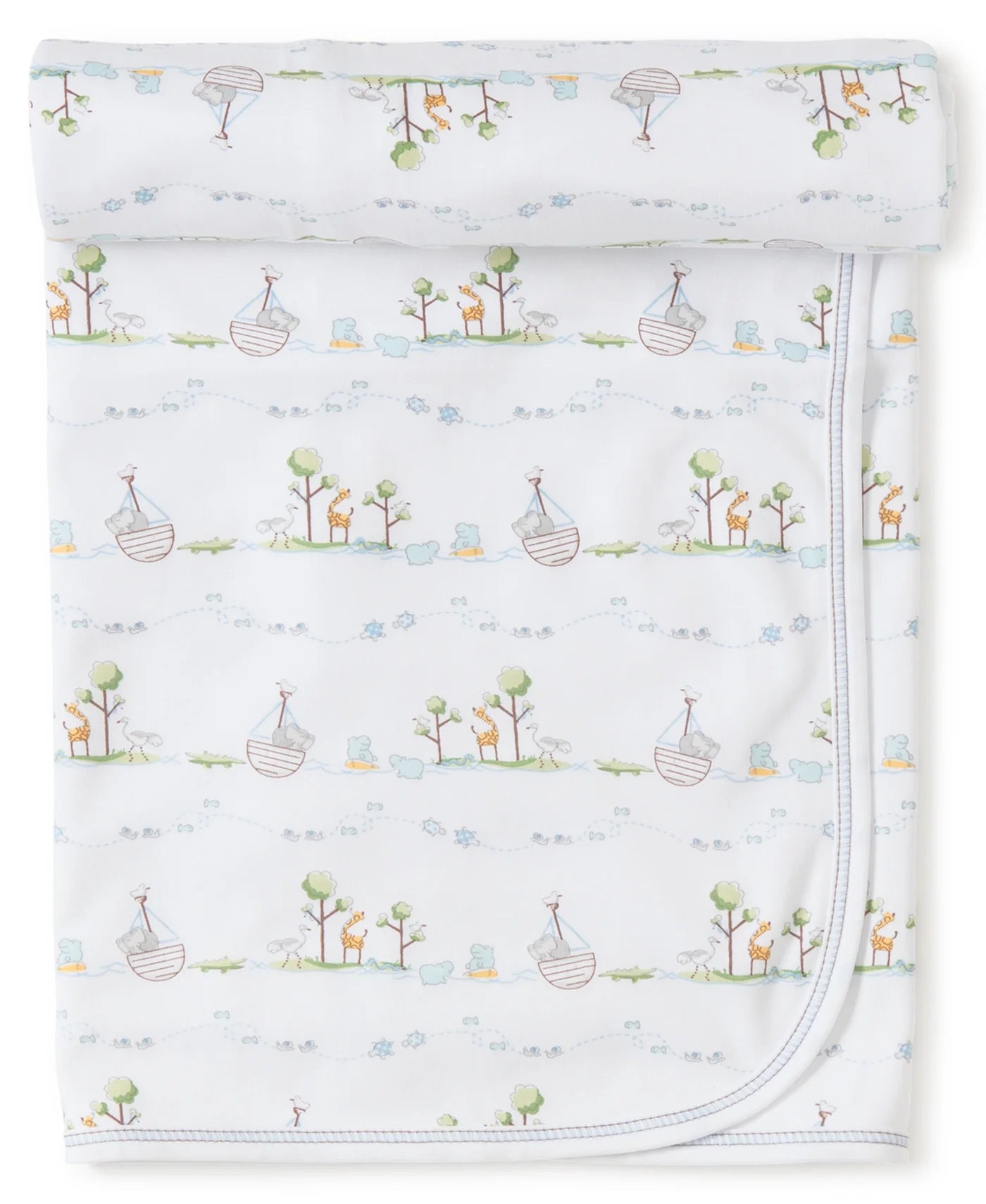 Kissy Noah's Ark Blanket